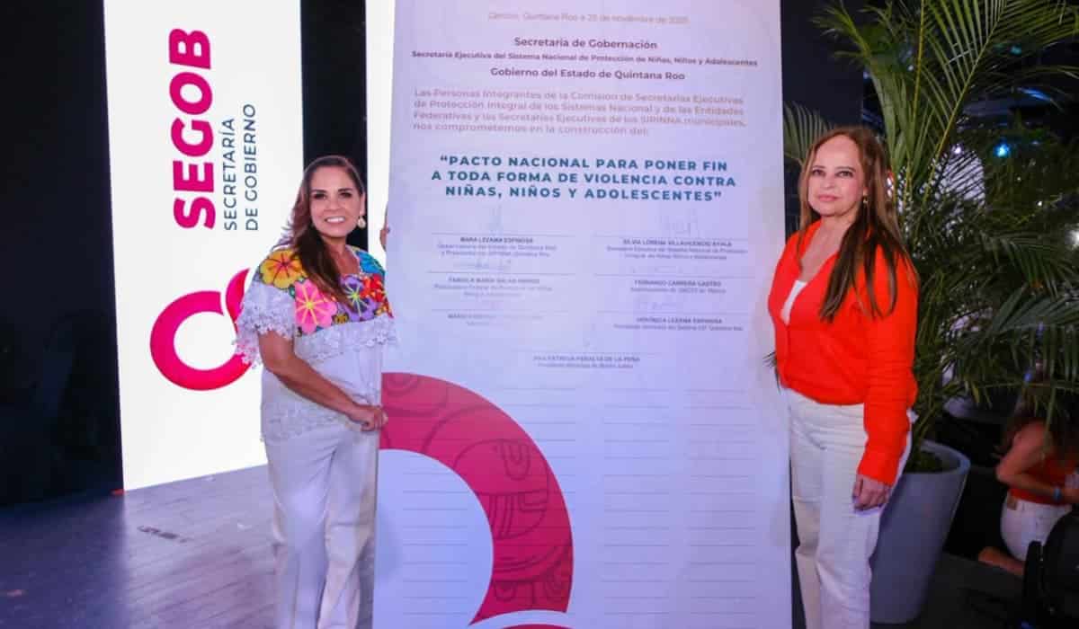 El flagelo de la violencia sexual infantil: Quintana Roo firma un pacto nacional para su erradicación