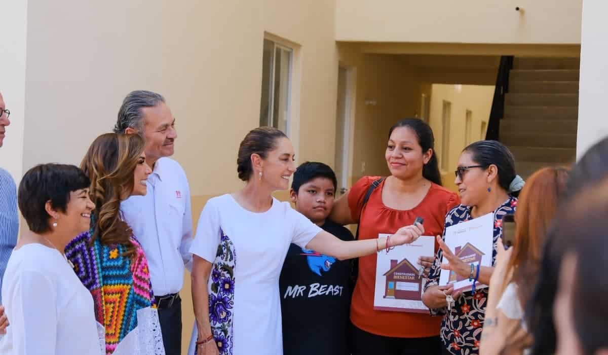Comienza la entrega de ‘El Edén del Bienestar’: las primeras 225 casas para trabajadores de Playa del Carmen