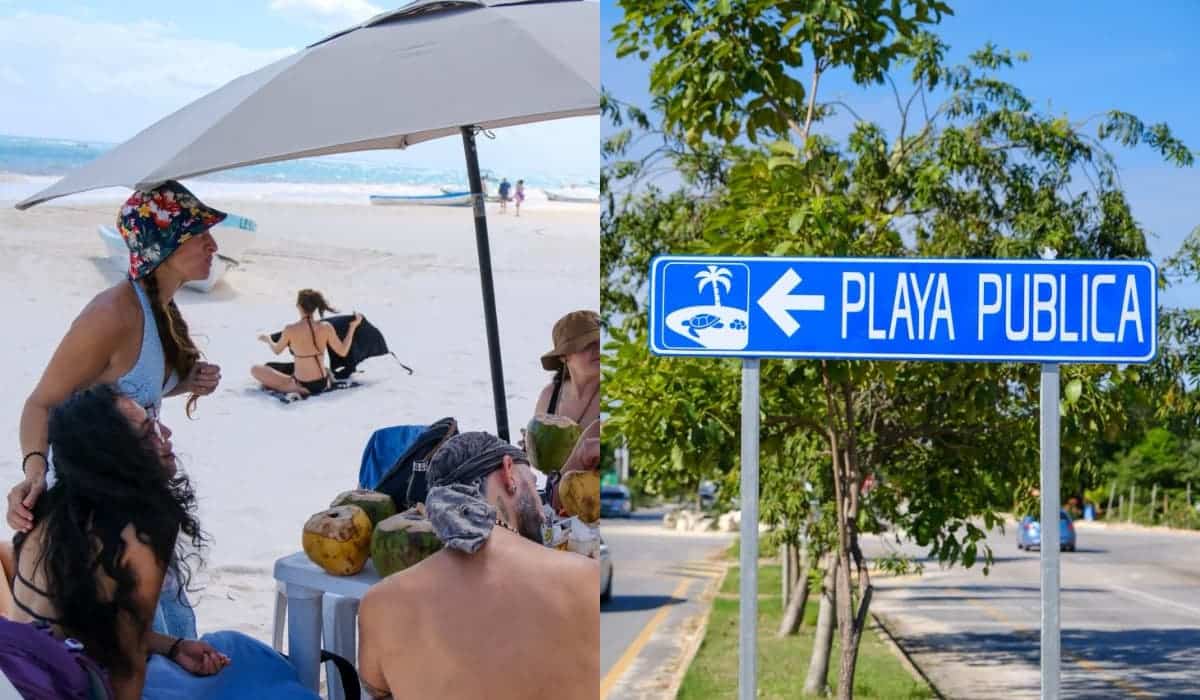¿Cuántos accesos a playas libres abrió el gobierno en Tulum? Cumplen demanda ciudadana en el Parque del Jaguar y el derecho a la playa