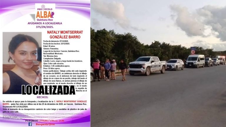 Tragedia en Cancún: Localizan cuerpo de Nataly Monserrat González en frente a Jardines del Sur 6