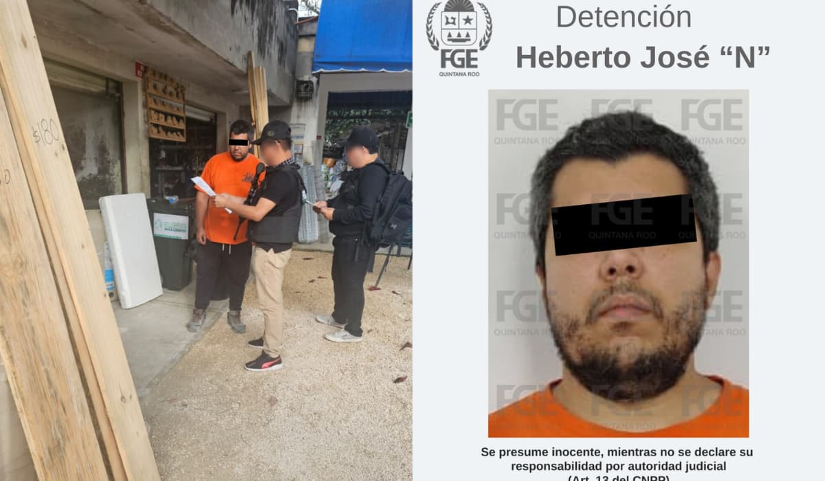 Trata de Personas en Q. Roo: detienen a encargado por obligar a trabajar a menores de edad y adulto mayor sin sueldo legal