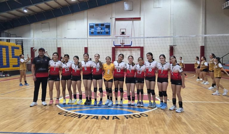 El equipo representativo de Cancún arrasa en el estatal de Voleibol de Sala y representará a Quintana Roo en el regional