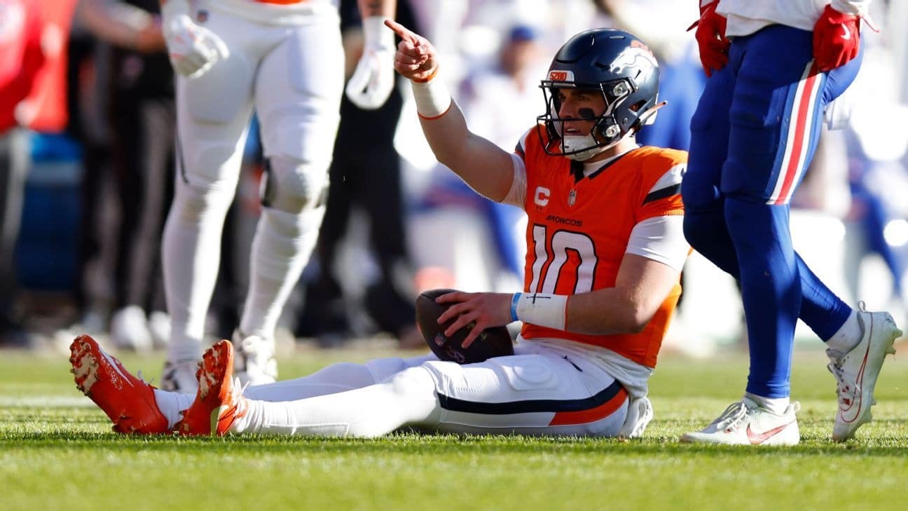 La victoria costó el tobillo: La fractura de Bo Nix sacude a Denver
