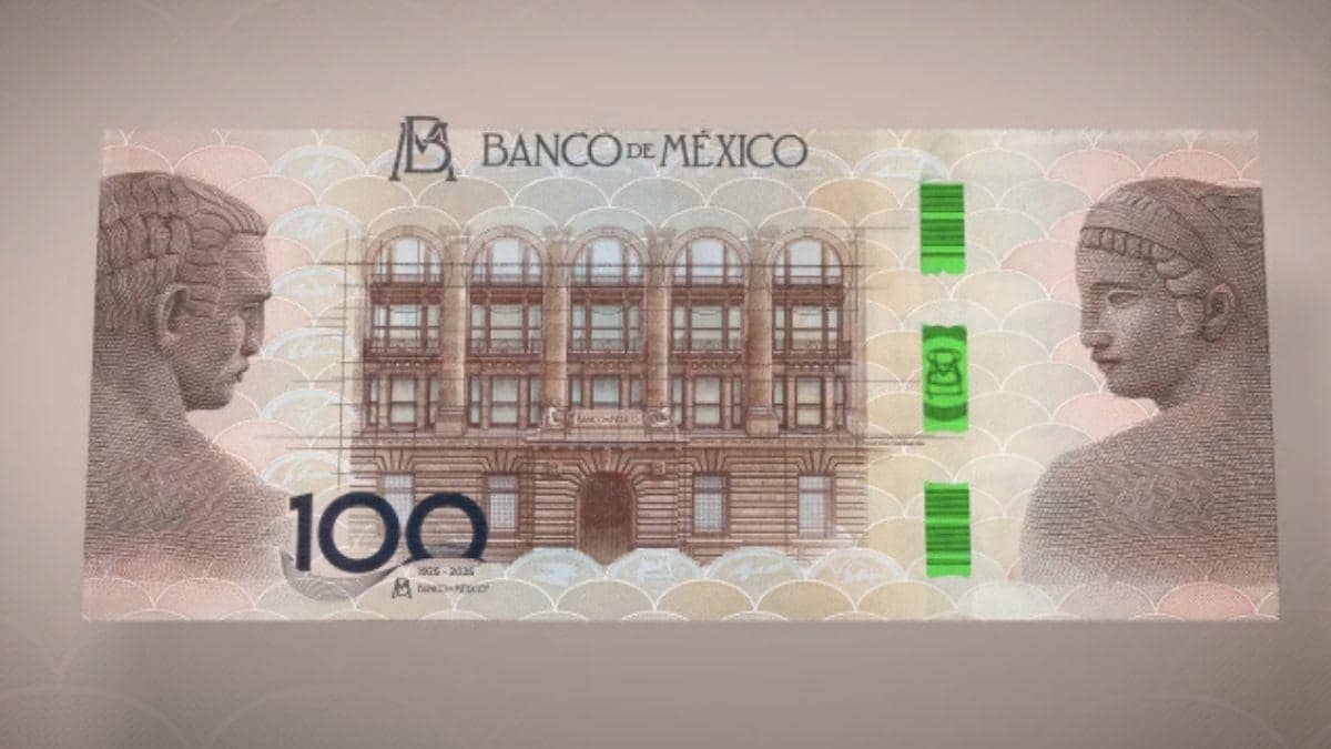 Los símbolos ocultos del billete conmemorativo de 100 pesos de Banxico