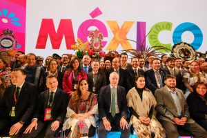 México logra enero histórico en turismo internacional pese al ajuste estacional 2 mara lezama fitur 2026 pabellon mexico