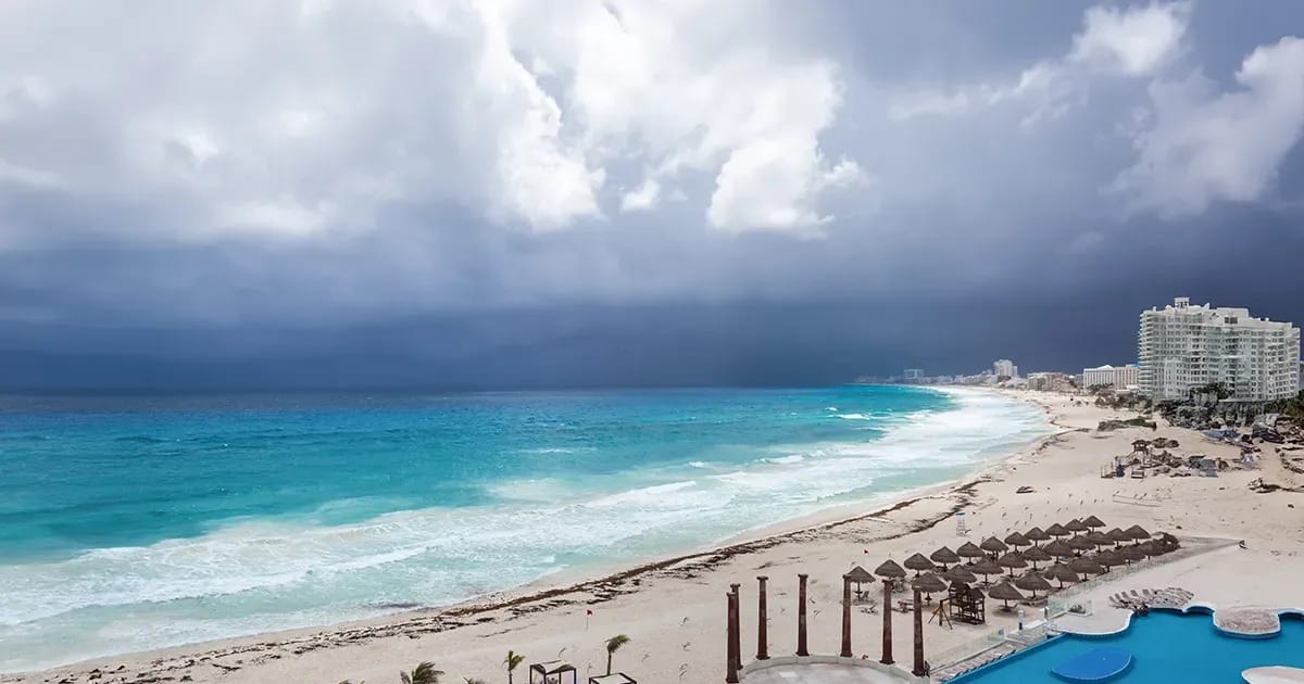 Pronóstico del clima en Cancún 1 febrero 2026: Vientos del norte y 14°C mínima