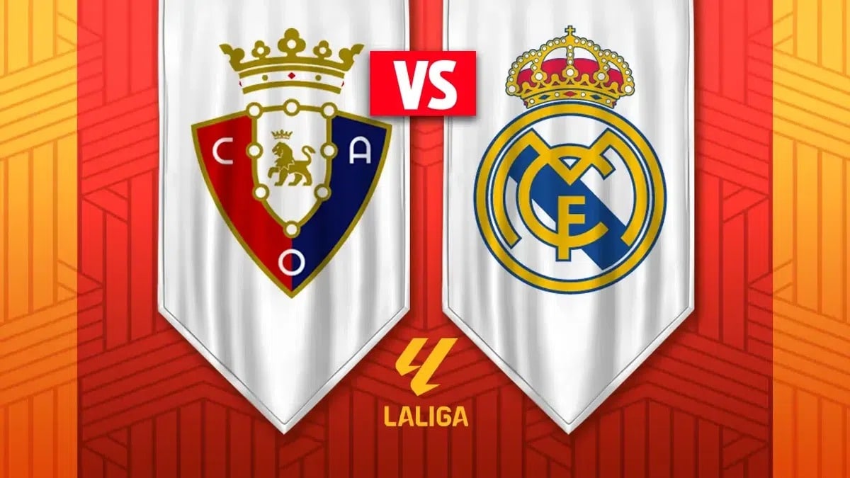 Dónde ver Osasuna vs. Real Madrid: La batalla decisiva por el liderato y la gloria europea