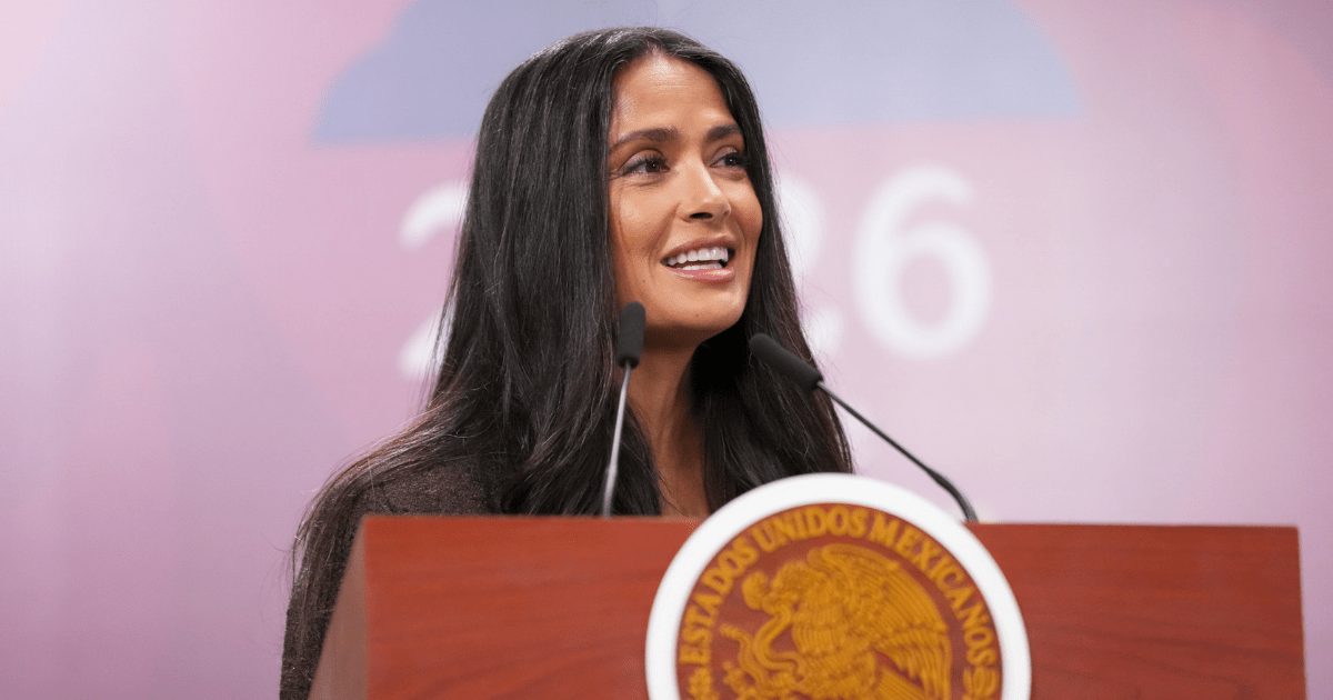Salma Hayek y el llamado a la defensa nacional frente al discurso de Trump