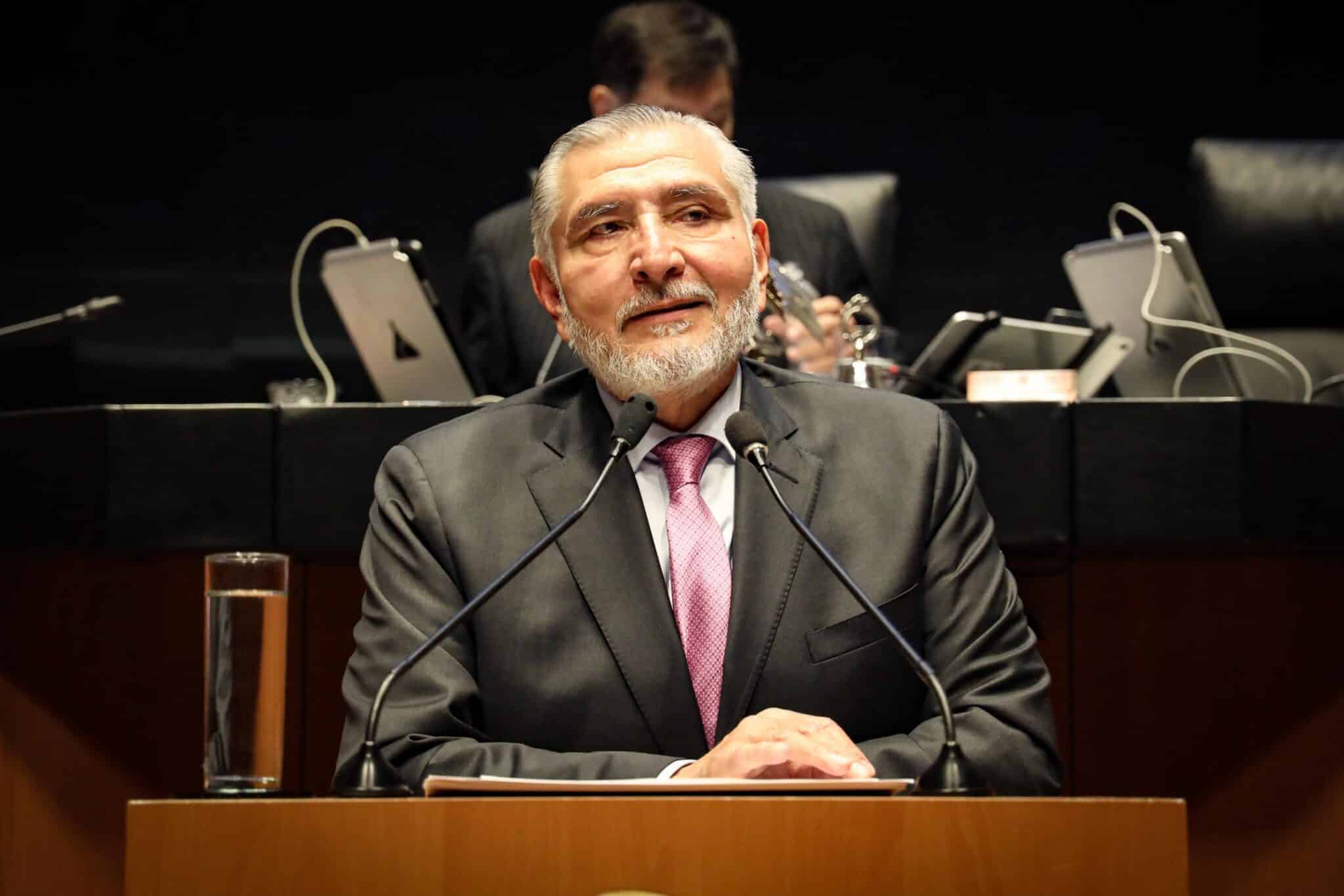 Adán Augusto: la cesión estratégica del liderazgo en el Senado