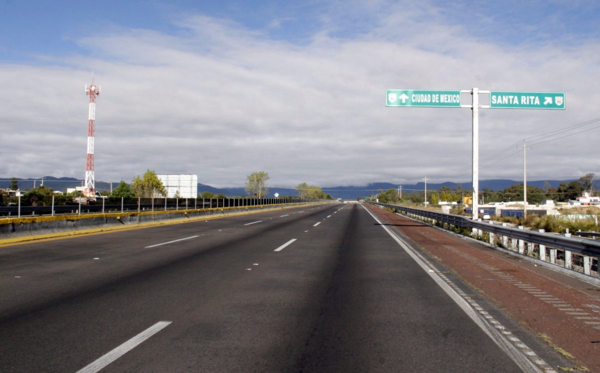 Autopista México-Puebla: Cortes por obras del Trolebús Chalco-Santa Marta