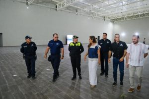 Mara Lezama y Diego Castañón reportan avance del 70% en el nuevo C4 de Tulum