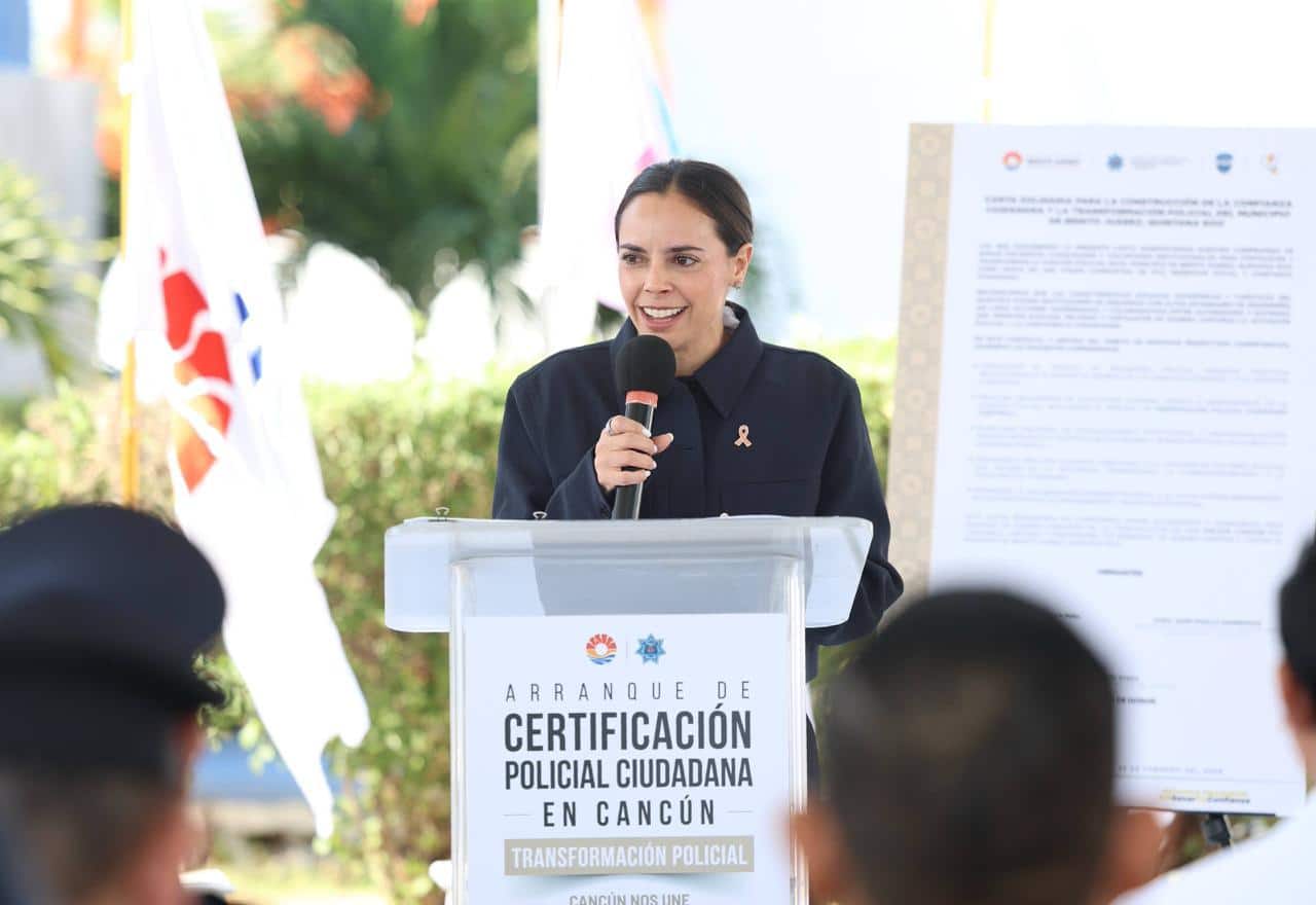 Ana Paty Peralta redefine seguridad pública con certificación ciudadana CERTIPOL
