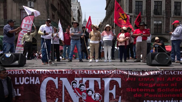 El magisterio en pie de lucha: CNTE lanza ofensiva nacional contra la Ley del ISSSTE
