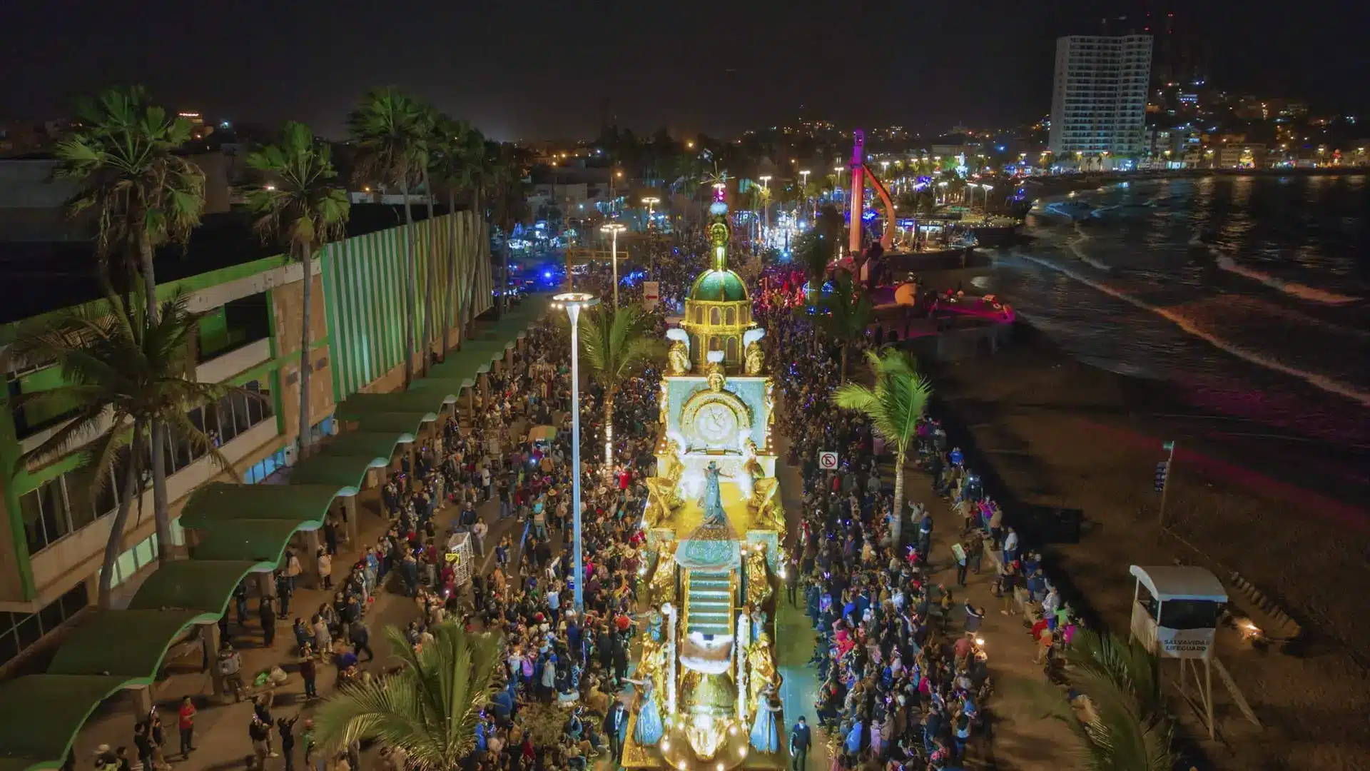 El despliegue de 2 mil elementos que blinda el carnaval de Mazatlán