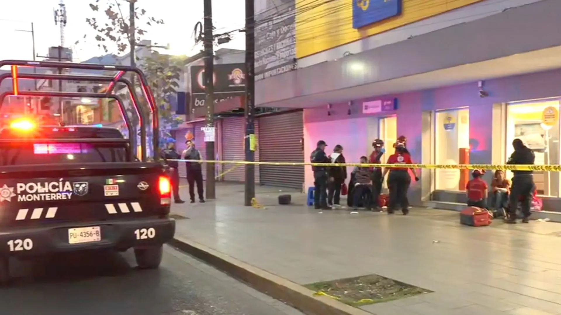 Fuerza Civil de NL detiene a 6 por balacera del Centro de Monterrey