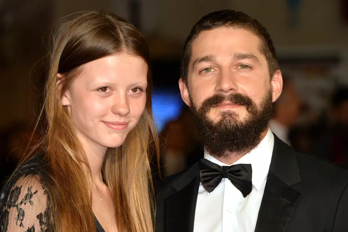 Fin del matrimonio de Shia LaBeouf y Mia Goth tras nueve años de relación