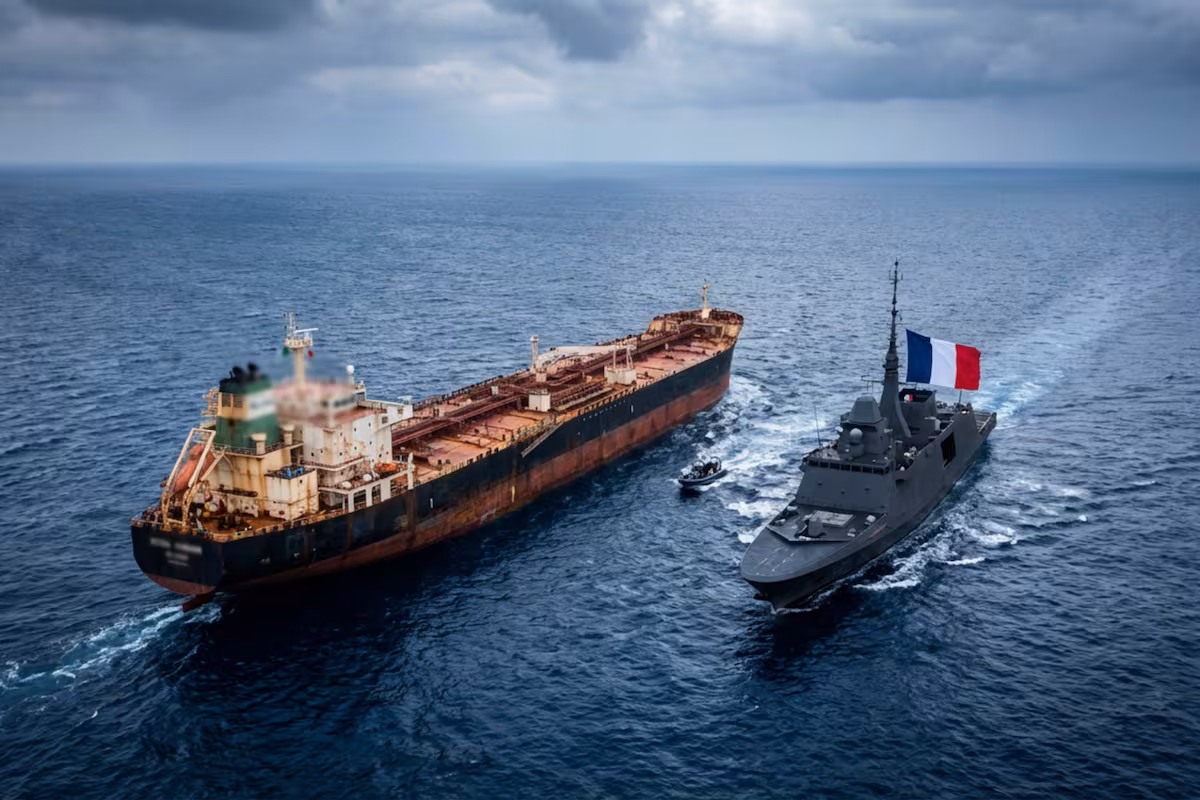 Francia libera petrolero vinculado a la flota fantasma rusa tras inspección