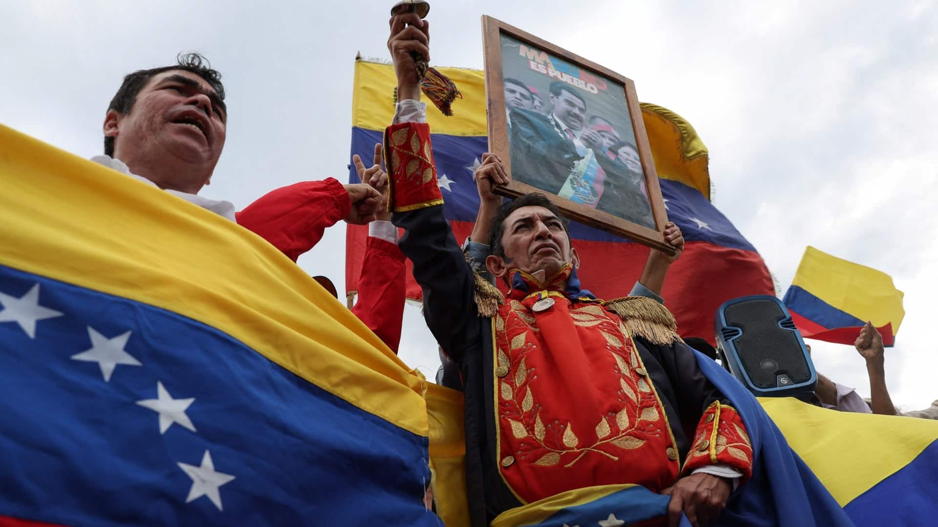 La marcha en Ciudad de México que denuncia un "ataque militar" en Caracas