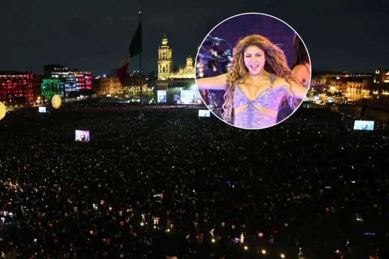 Despliegue logístico en Zócalo: Concierto de Shakira redefine gestión urbana