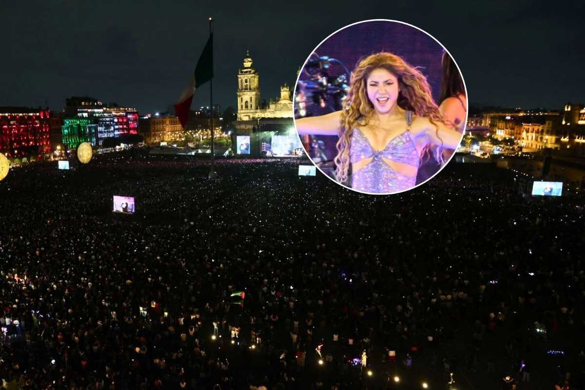 Despliegue logístico en Zócalo: Concierto de Shakira redefine gestión urbana