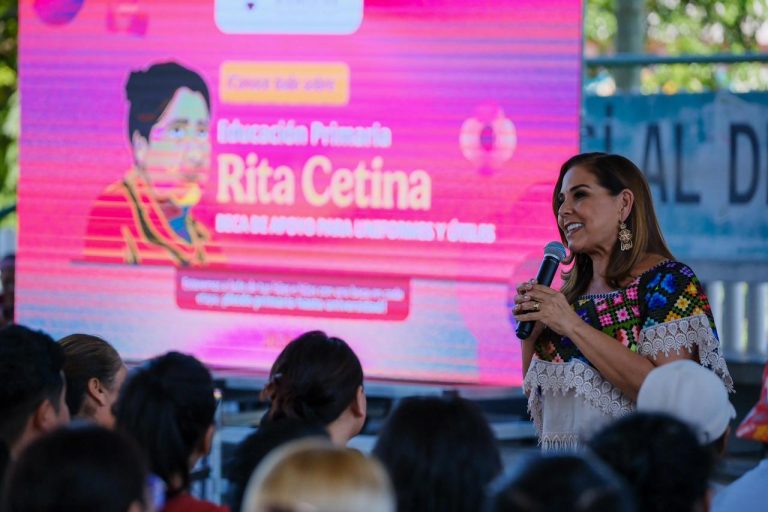 Mara Lezama anuncia fechas clave de la beca Rita Cetina: $2,500 para primaria
