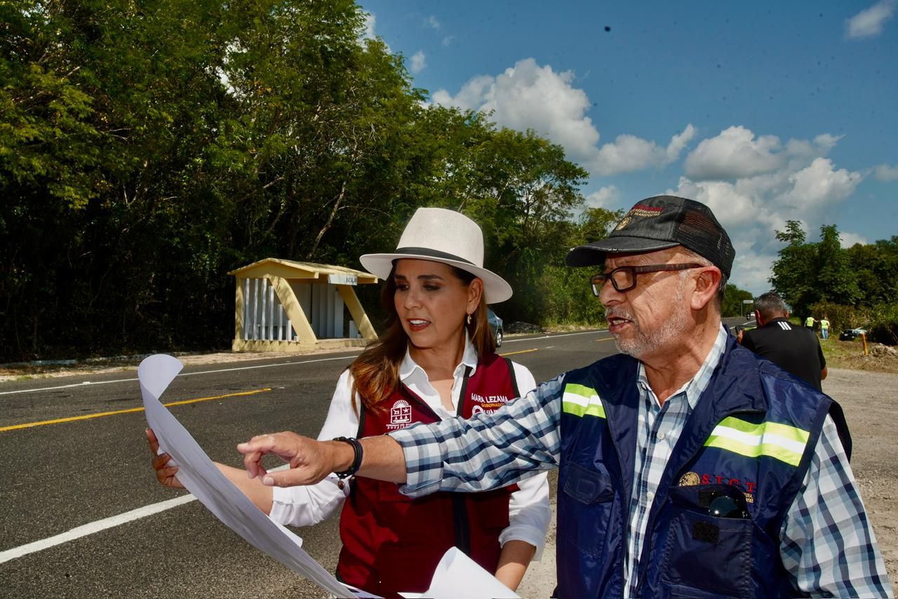 Mara Lezama supervisa obra clave en Bacalar: ¿Qué significa la 307?