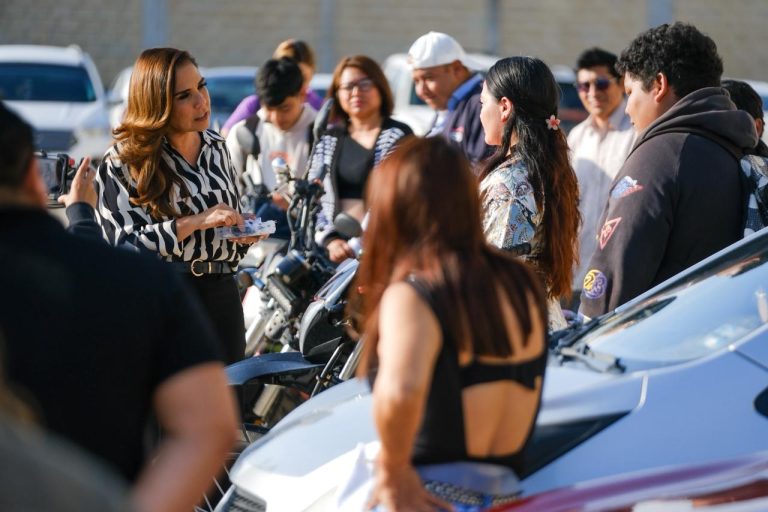 Mara Lezama devuelve 12 vehículos robados recuperados en el C5