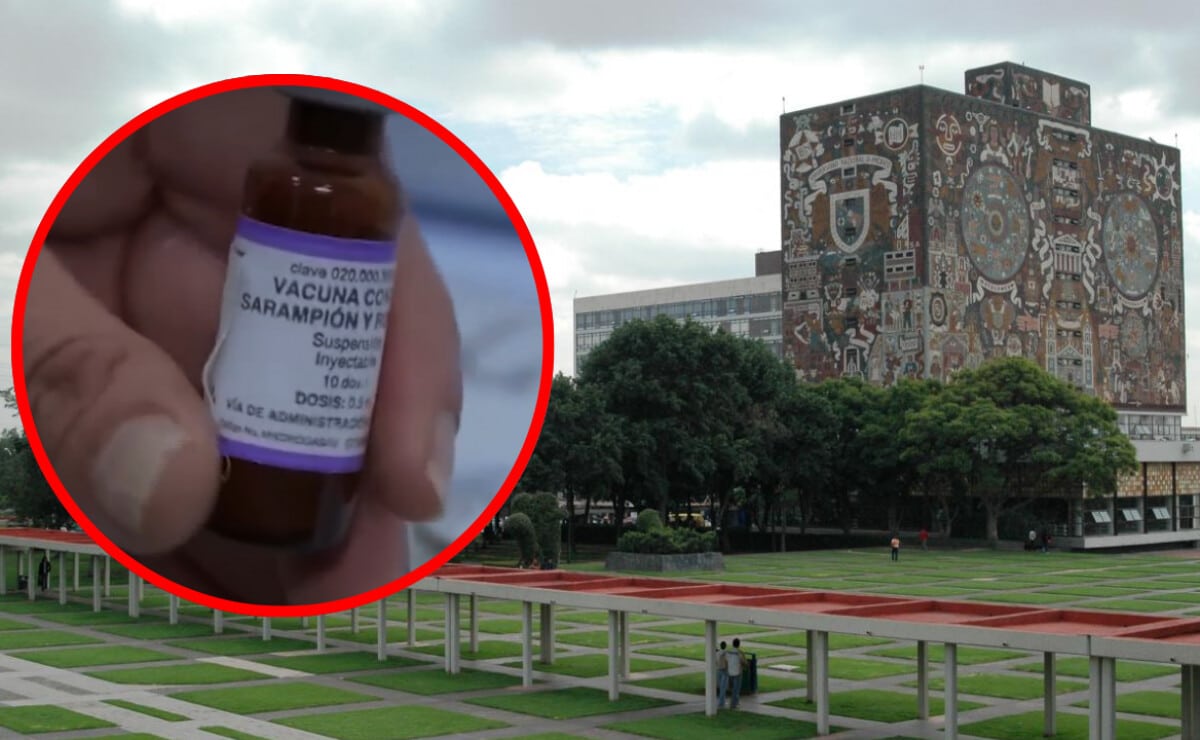Alistan mega centro de vacunación contra sarampión en Ciudad Universitaria