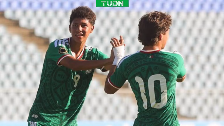 México Sub-17 debuta con goleada 10-0 y lidera el sector A