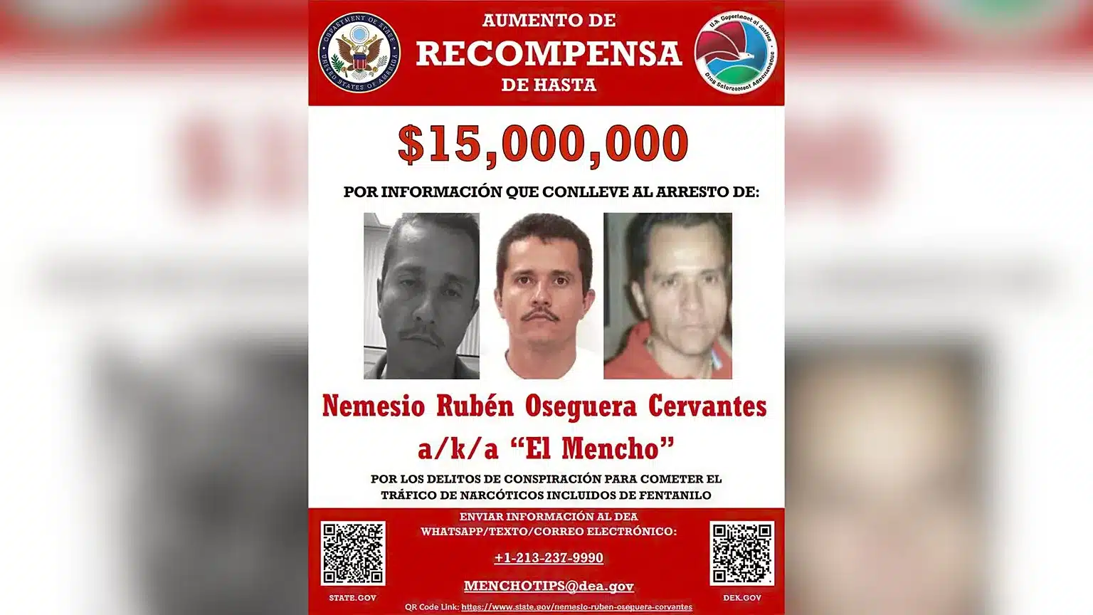 Defensa confirma muerte de El Mencho con apoyo de EU; pereció cuando era trasladado a un hospital de CDMX