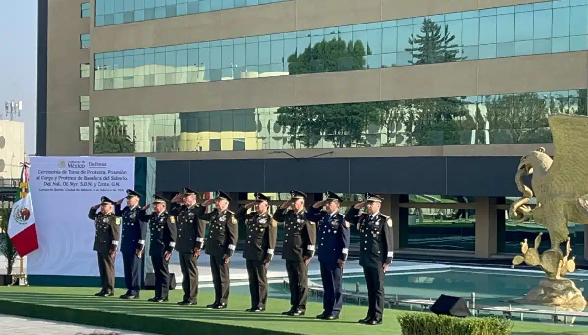 Rotación en SEDENA y GN: Nuevos líderes de la Defensa Nacional