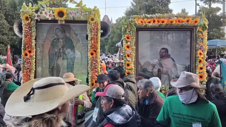 La 88ª peregrinación de Toluca a la Basílica de Guadalupe: un acto masivo de fe y tradición