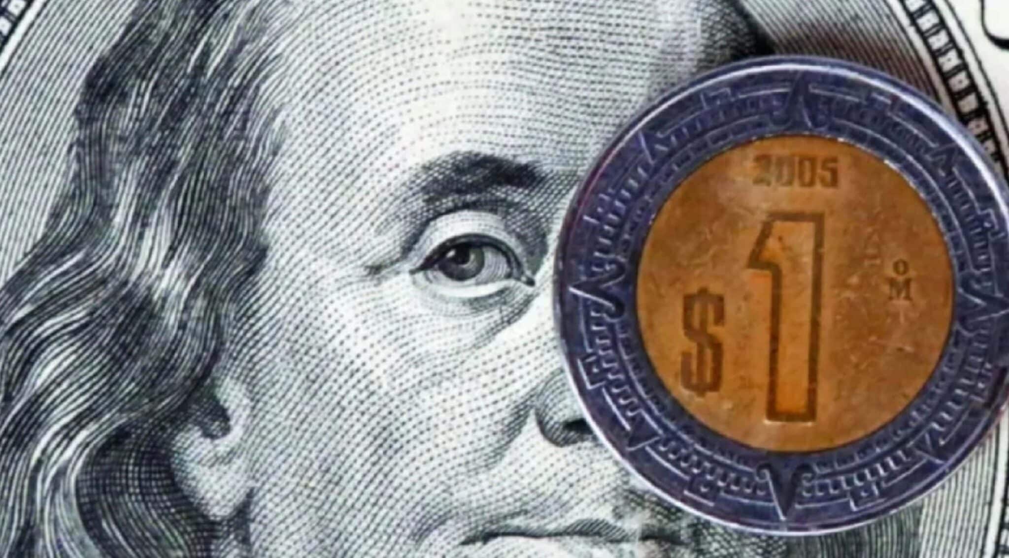 El peso mexicano consolida su fortaleza ante el dólar en $17.17