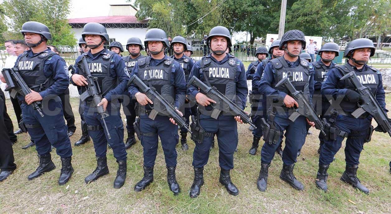 La grieta de seguridad: 900 policías en Chiapas reprueban control