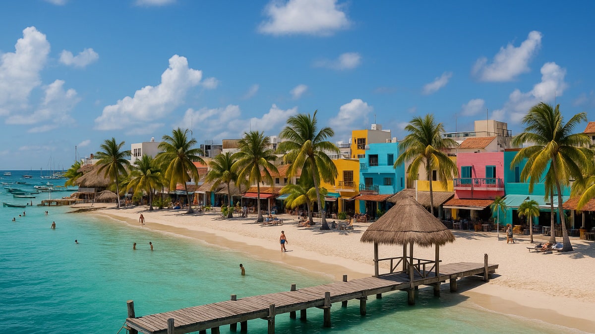 Pronóstico del tiempo en Isla Mujeres para el 19 de febrero de 2026: calor y vientos del este