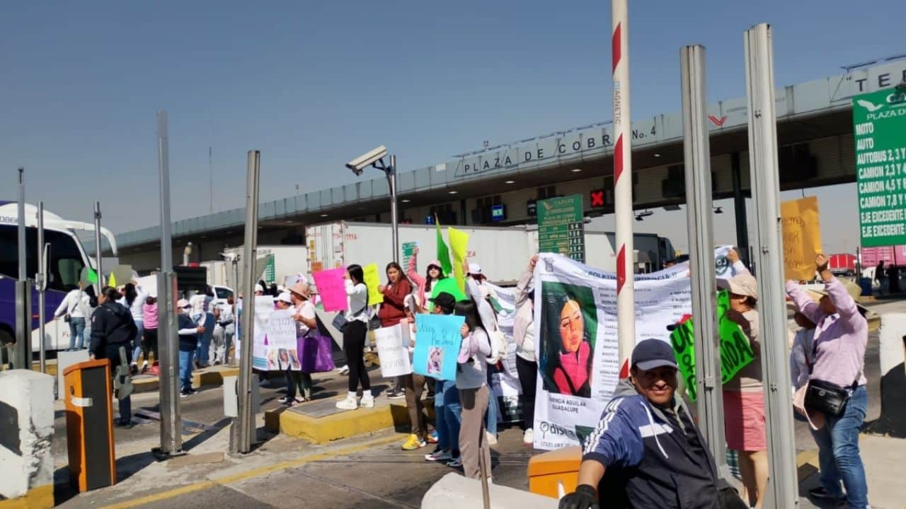Bloqueos por Brenda: exigen búsqueda urgente en autopista México-Querétaro