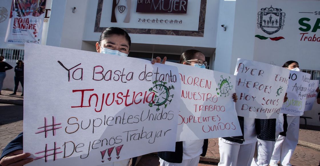 Protesta de enfermeras en Zacatecas: Oposición estatal a la profesionalización
