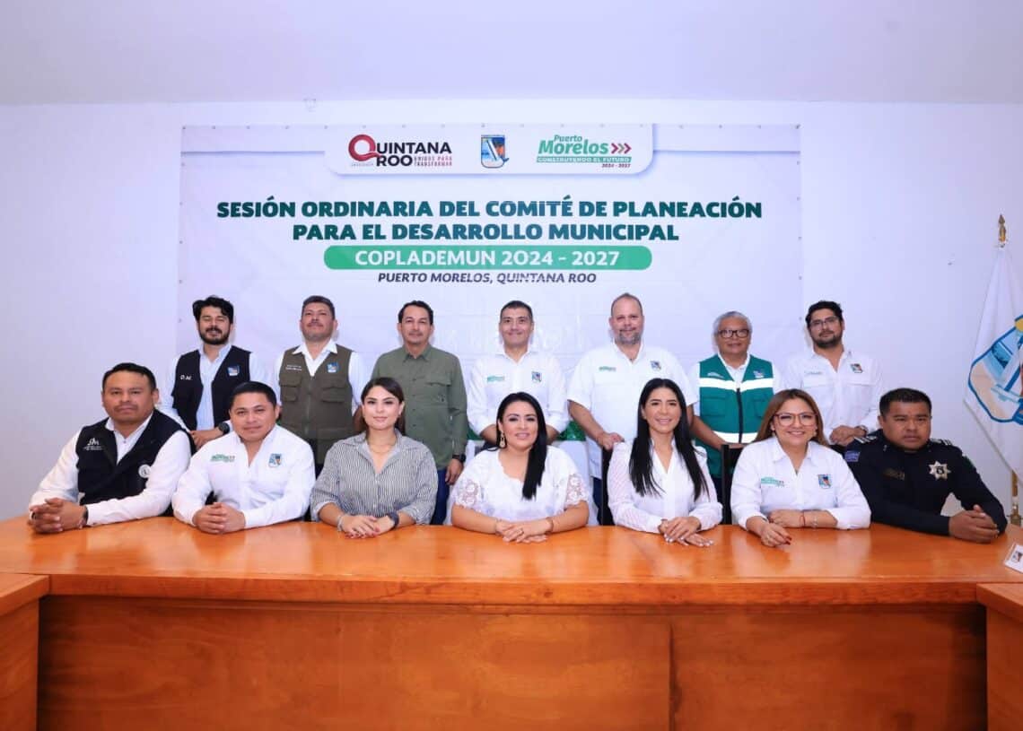 Puerto Morelos aprueba inversión 2026: COPLADEMUN define $49.3 M para infraestructura