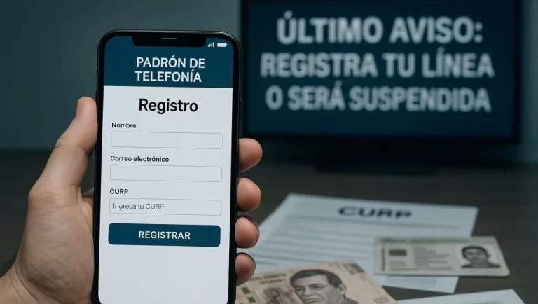México avanza: 93 millones de celulares vinculados a la CURP para seguridad