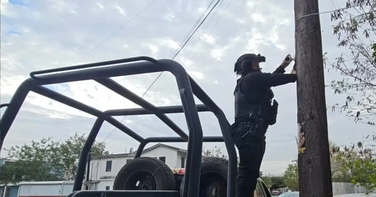 Retiro de 490 cámaras del crimen organizado en Tamaulipas