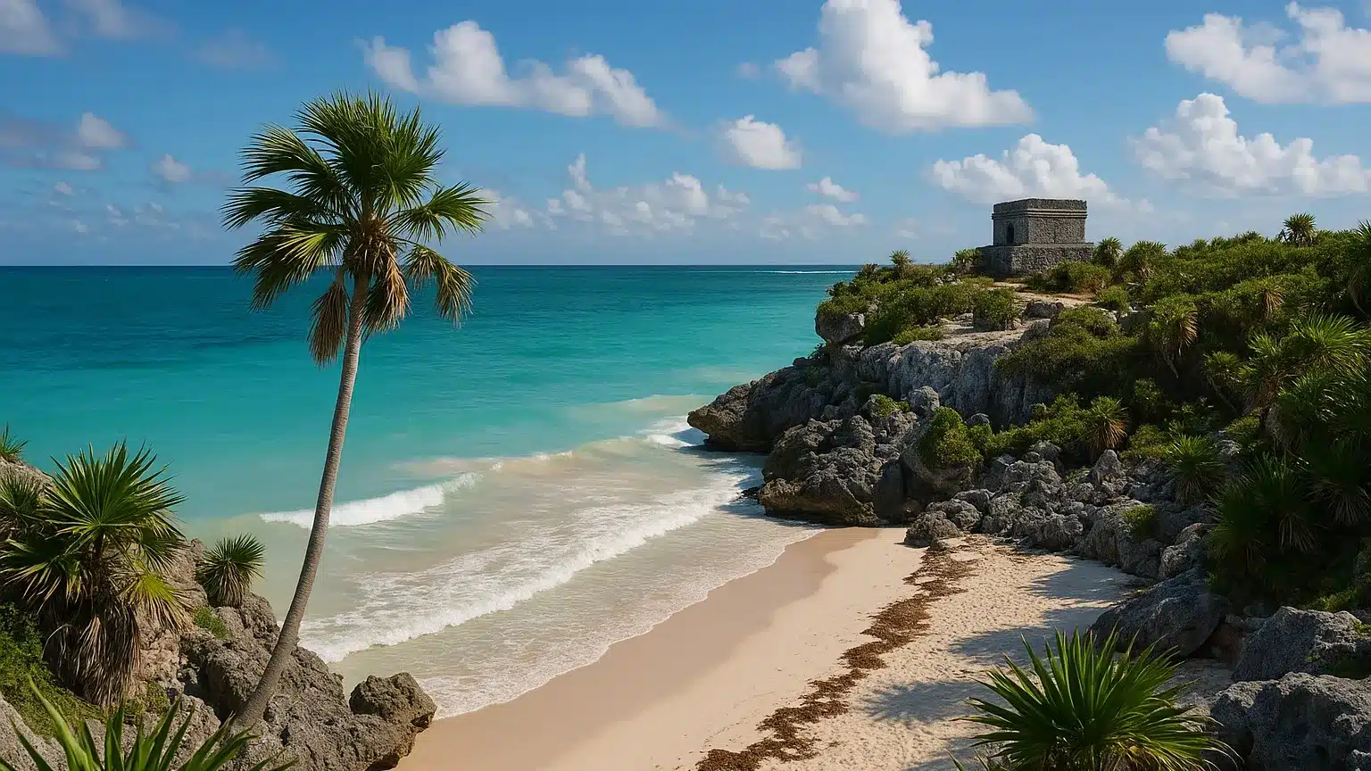 Clima en Tulum: chubascos diurnos y carnaval nocturno marcan el 28 de febrero