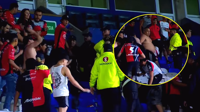 ¿Qué revela el choque entre aficionados y policía en el estadio Hidalgo?
