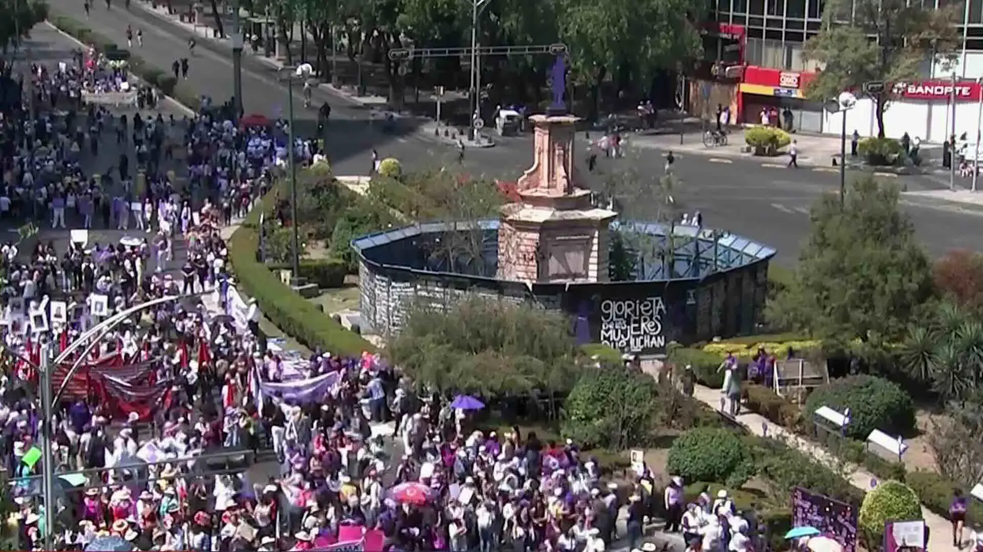 Geografía de la resistencia: el 8M se extiende por todo México con foco en justicia vicaria