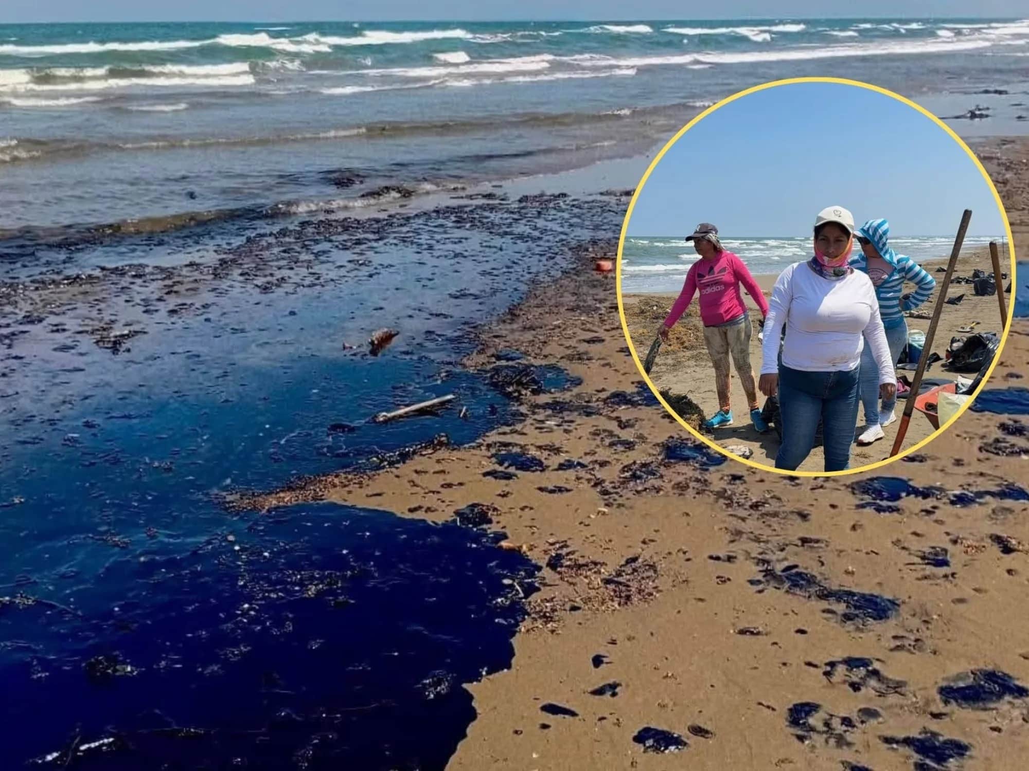 Emergencia ambiental por derrame de chapopote en las costas de Tabasco