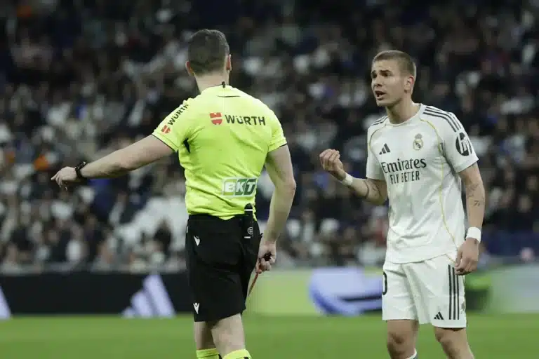 El insulto de Franco Mastantuono que provoco su expulsion ante el Getafe