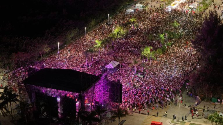 Ana Paty Peralta anuncia concierto de Los Ángeles Azules para el 56 aniversario de la fundación de Cancún.
