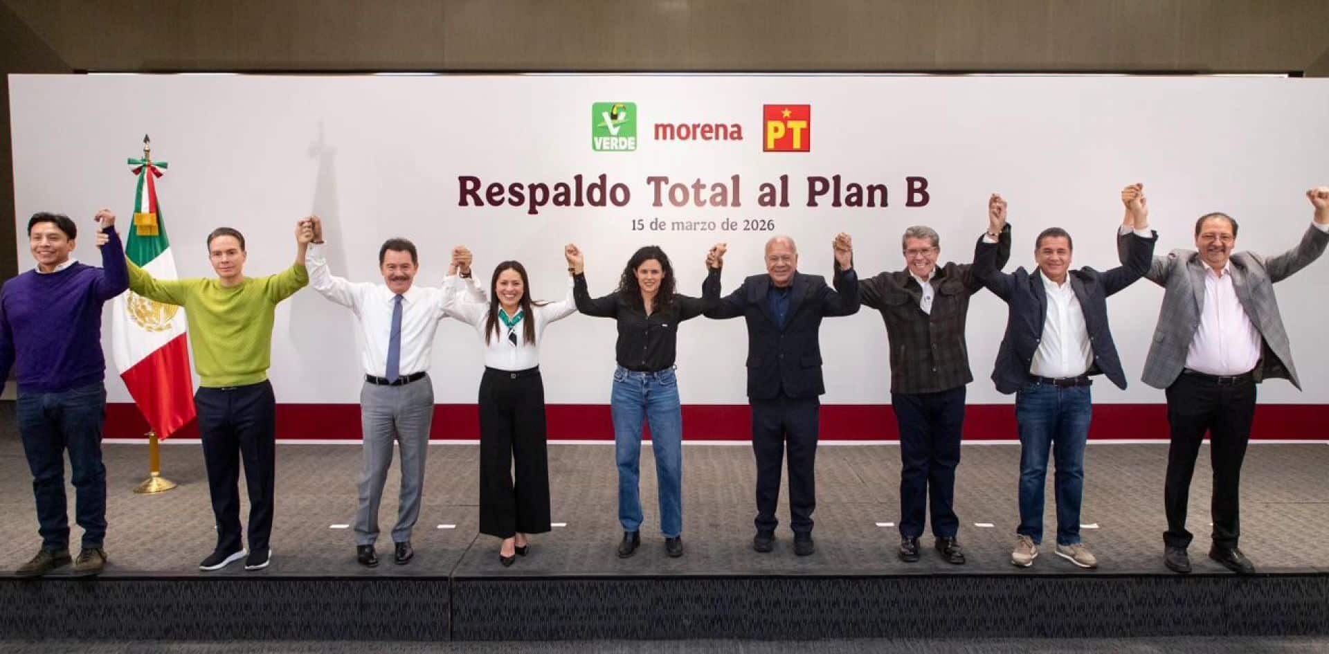 El blindaje de Sheinbaum: Pacto de unidad con PVEM y PT para la Reforma Electoral