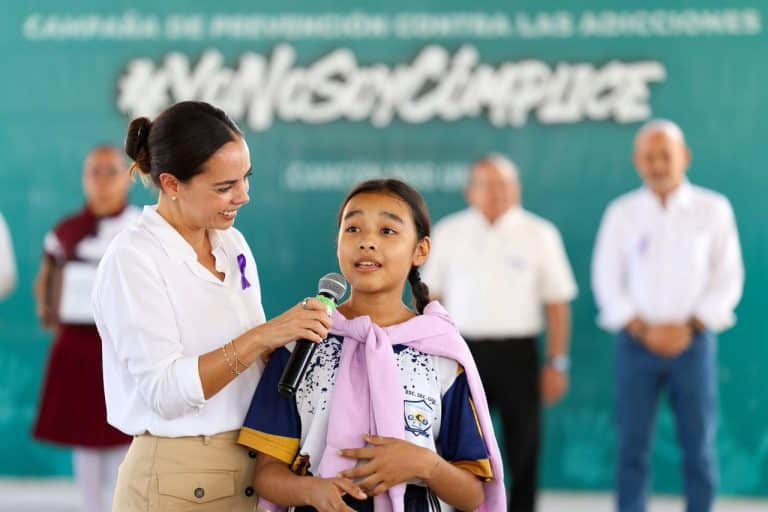 Ana Paty Peralta impulsa salud mental y resiliencia juvenil en Cancún
