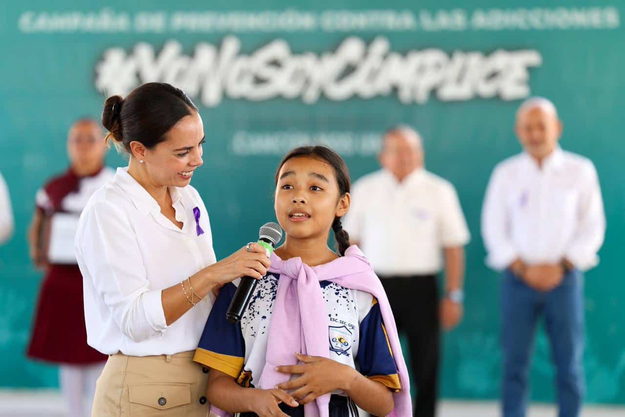 Ana Paty Peralta impulsa salud mental y resiliencia juvenil en Cancún