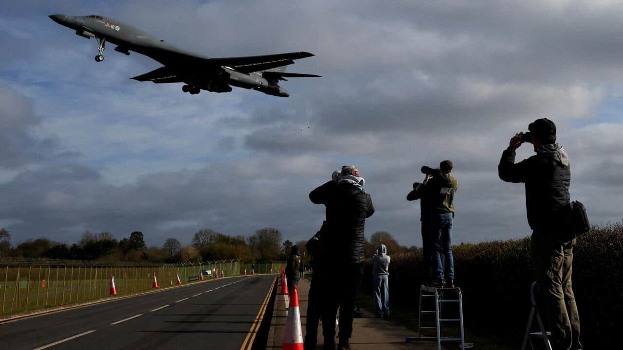 Bases soberanas del Reino Unido: Autorización de ataque contra Irán